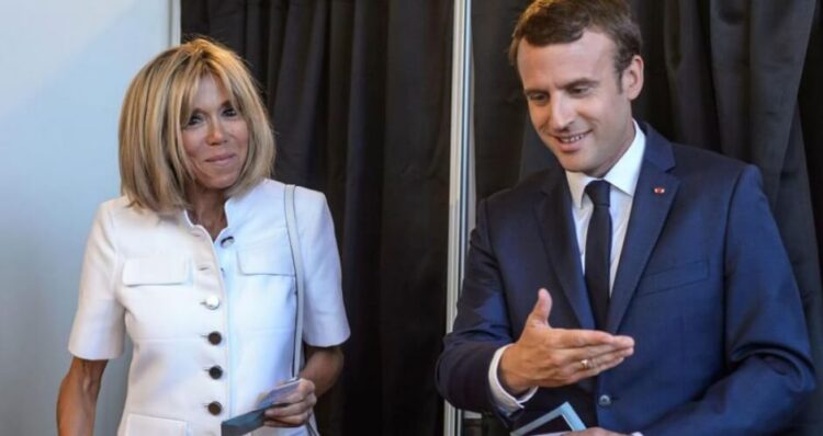 Brigitte Macron et Emmanuel Macron | leparisien.fr