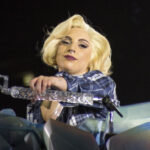 Lady Gaga performs live
