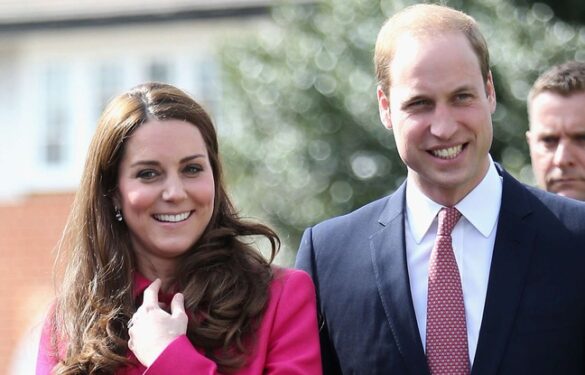 Le prince William et son épouse Kate le 27 mars 2015. - Chris Jackson/AP/SIPA