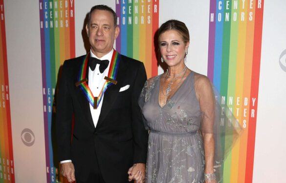 Tom Hanks et son épouse Rita Wilson, en décembre 2014. - Greg Allen / AP / Sipa