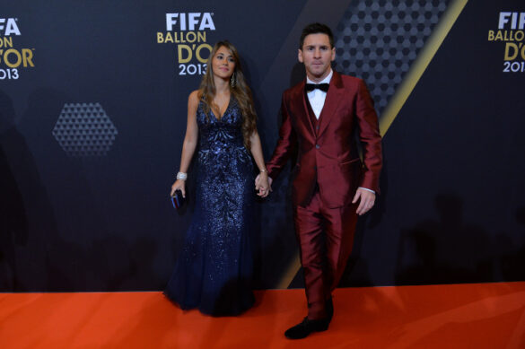 Lionel Messi et sa petite amie Antonella Roccuzzo