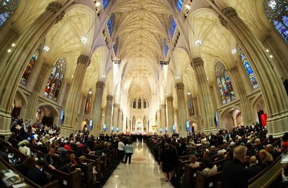 La cathédrale St Patrick à Manhattan