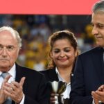 cheikh Salman et Sepp Blatter