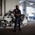 Un policier congolais