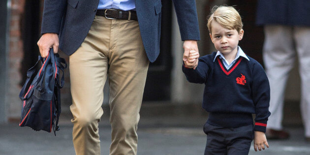 Prince William et Prince George / POOL New / Reuters 