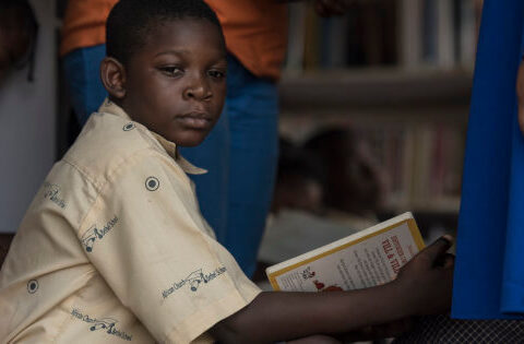 Bibliothèque mobile au Nigeria