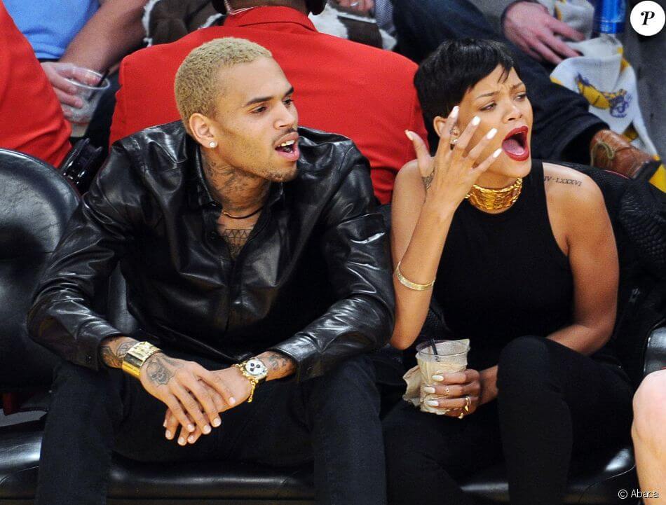 Rihanna et Chris Brown à Los Angeles