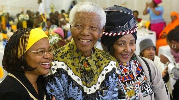 Le couple Winnie et Nelson Mandela