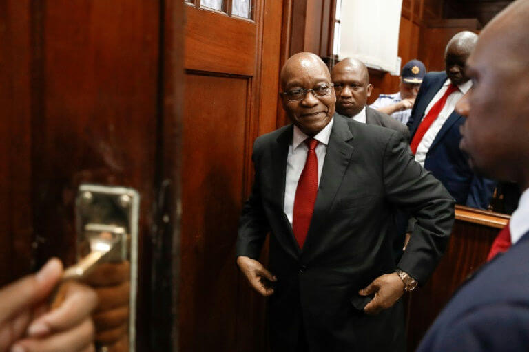 L'ex-président sud-africain Jacob Zuma