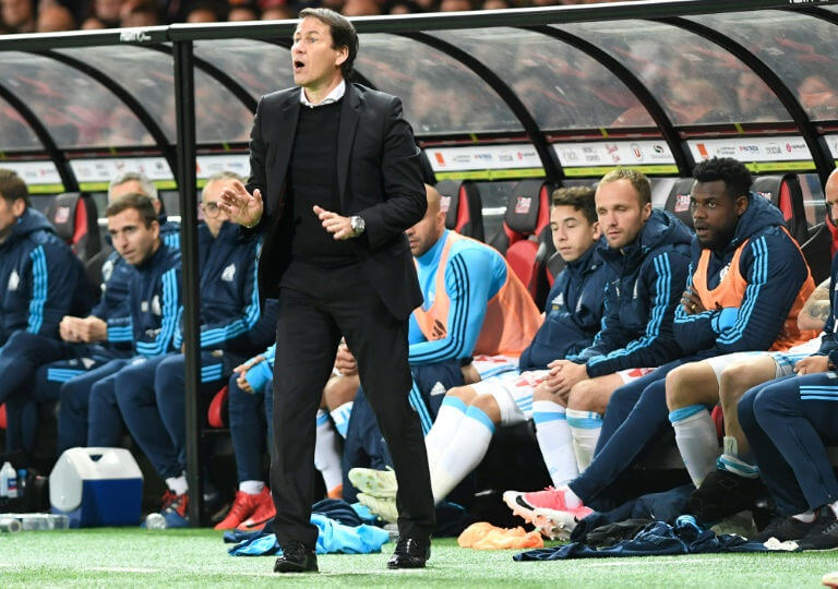 L'entraîneur de Marseille, Rudi Garcia