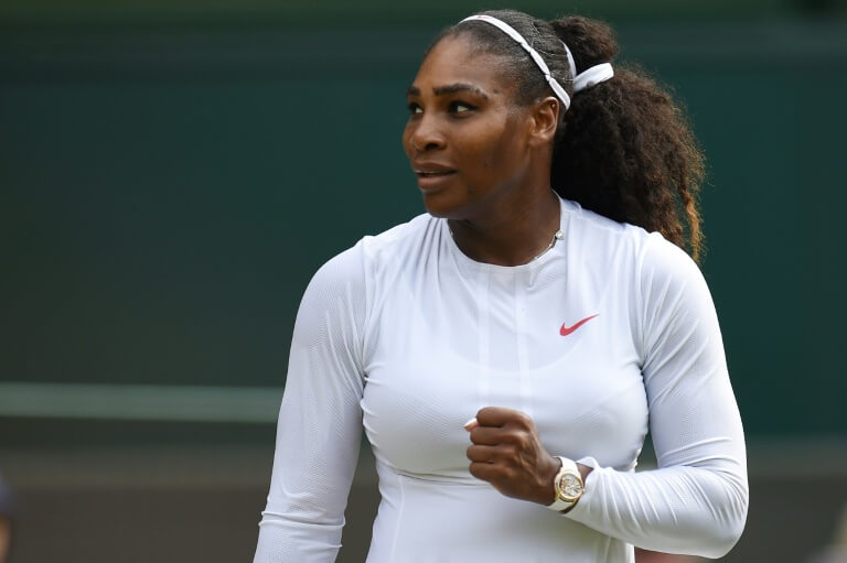 L'Américaine Serena Williams qualifiée pour les quarts de finale de Wimbledon