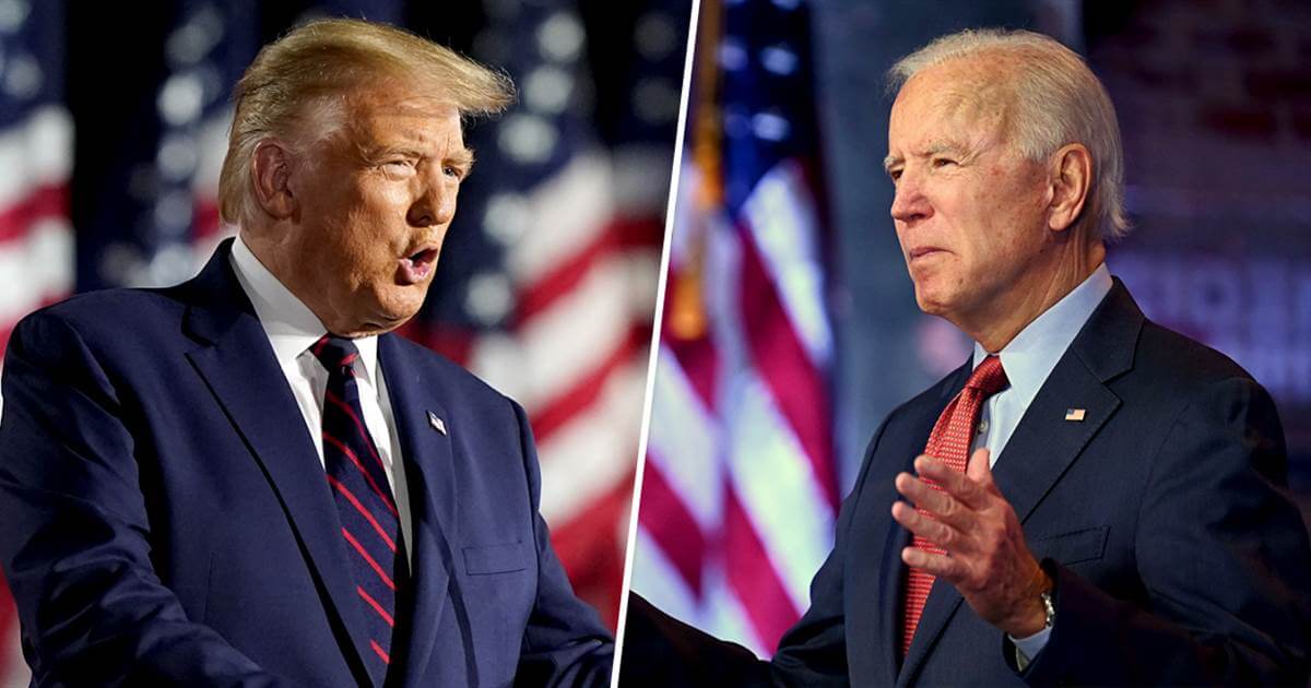 President Donald Trump and President-elect Joe Biden