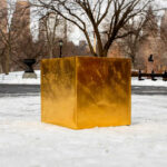 Cube en or à New York