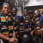 Black Stars du Ghana habillés en Fugu pagne traditionnel tissé | Pulse.com.gh