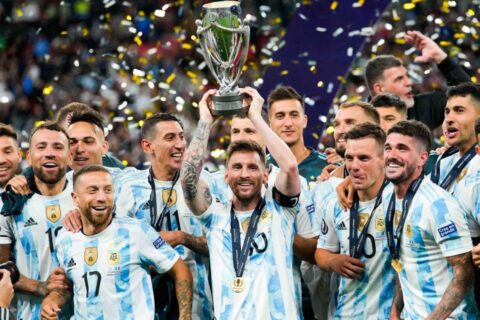 Argentine championne de la coupe du monde 2022 | Credit Photo - Icon Sport