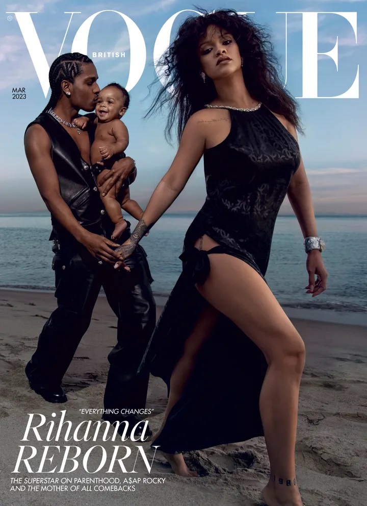 Rihanna, A$AP Rocky et leur petit garçon