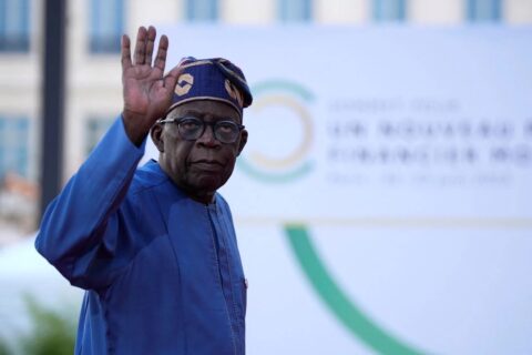 Bola Tinubu, président du Nigeria