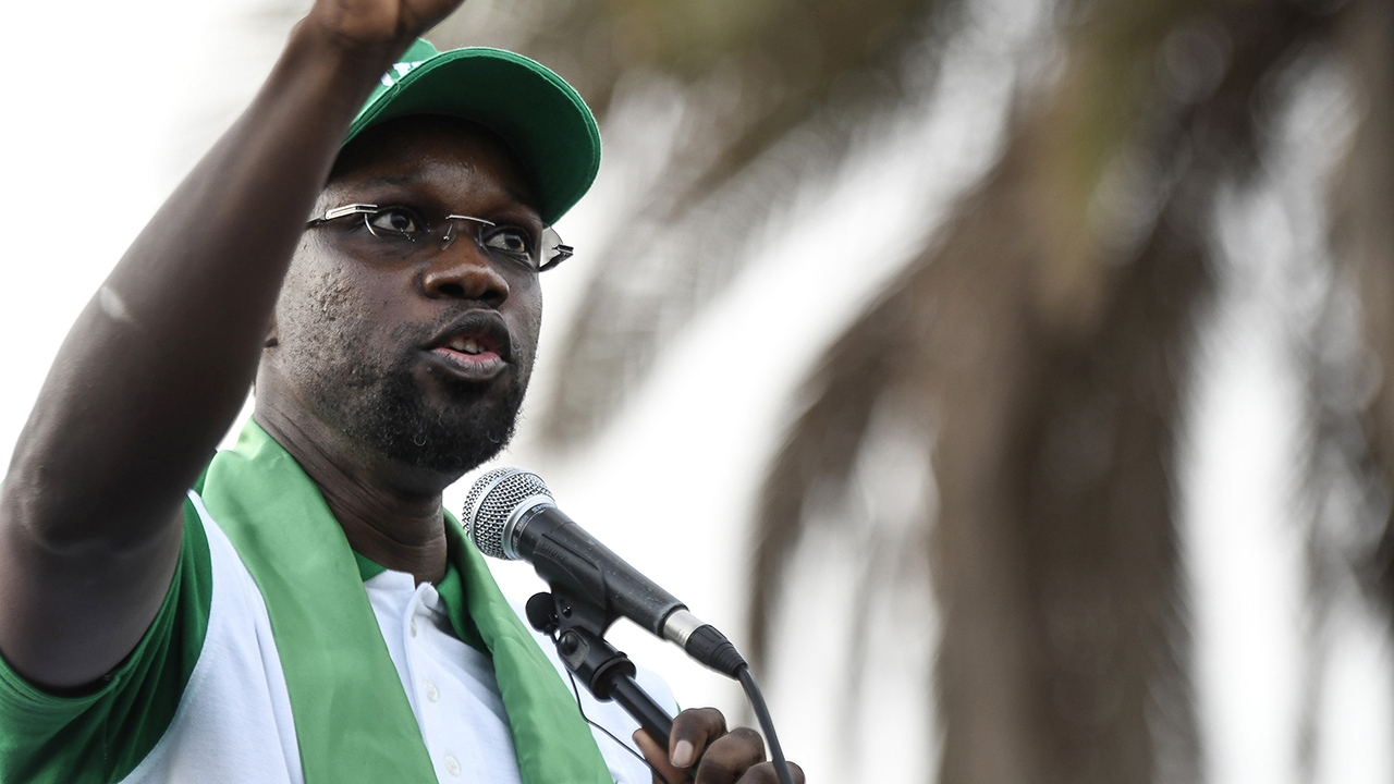 Le principal leader de l'opposition au Senegal, Ousmane Sonko