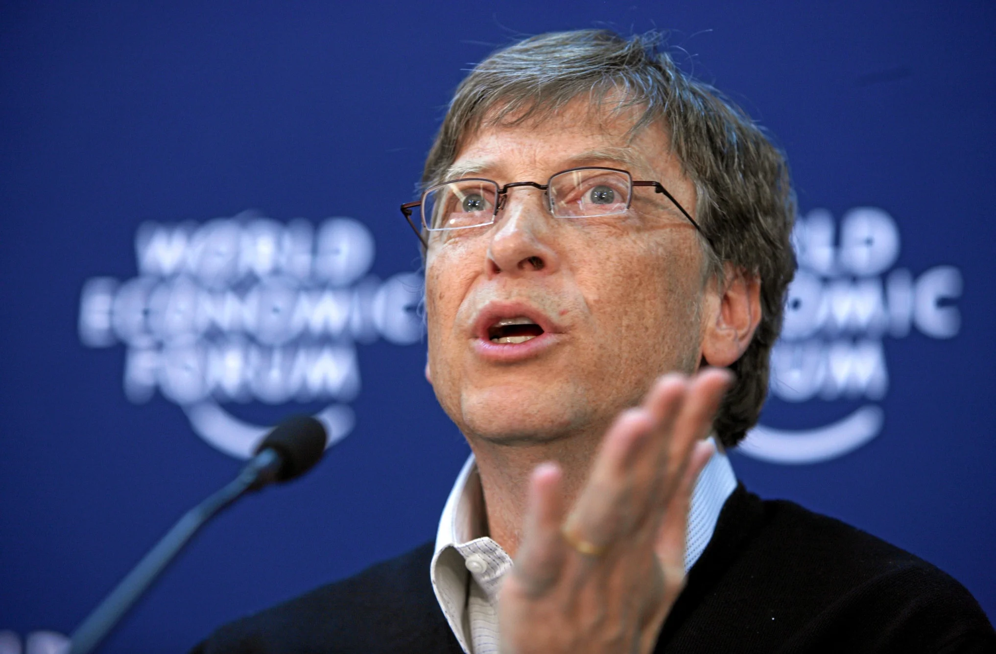 Bill Gates - Réunion annuelle du Forum économique mondial, Davos 2008. 
